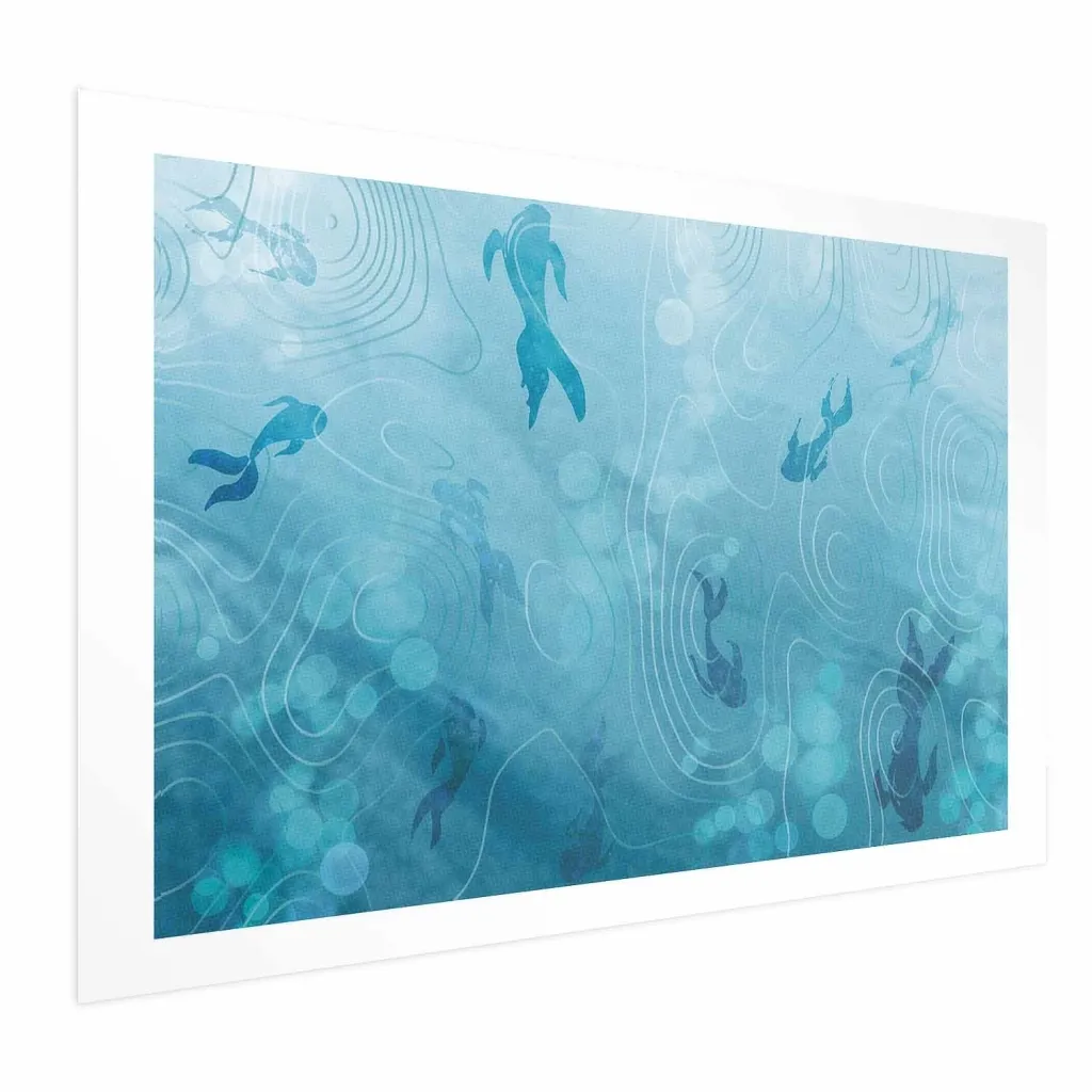 Plakat - Japanese Pond 30x21 Bez okvira s margom