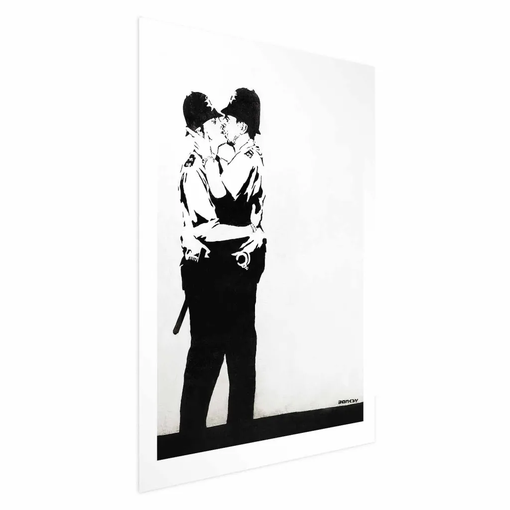 Plakat - The Policemen\'s Kiss 21x30 Bez okvira s margom