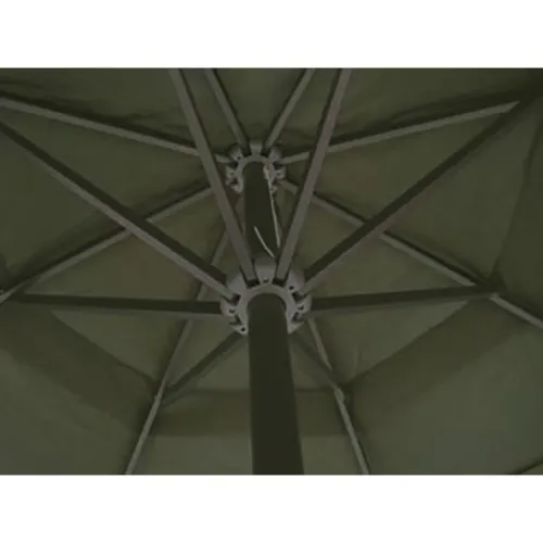 Aluminijski vrtni suncobran s prijenosnom bazom zeleni - Zelena Cijena