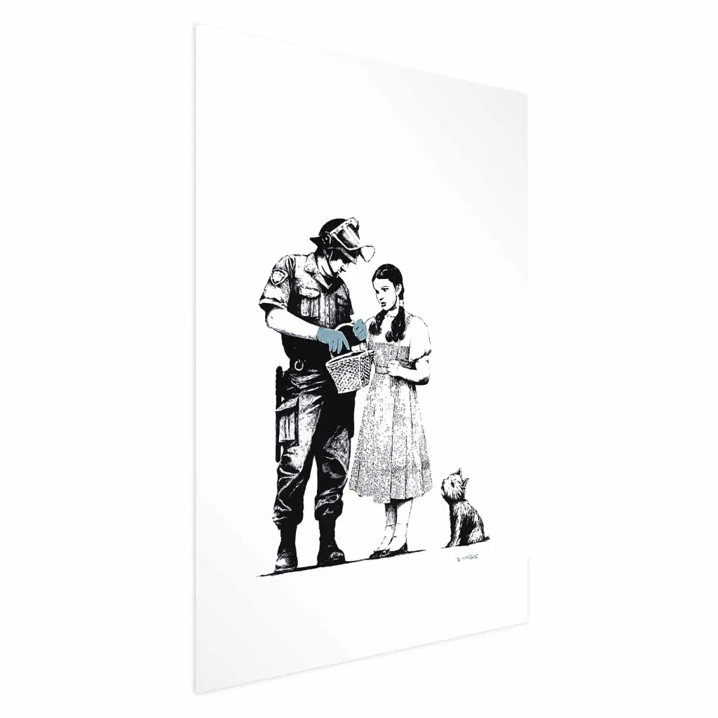 Plakat - Dorothy and the Policeman 21x30 Bez okvira s margom
