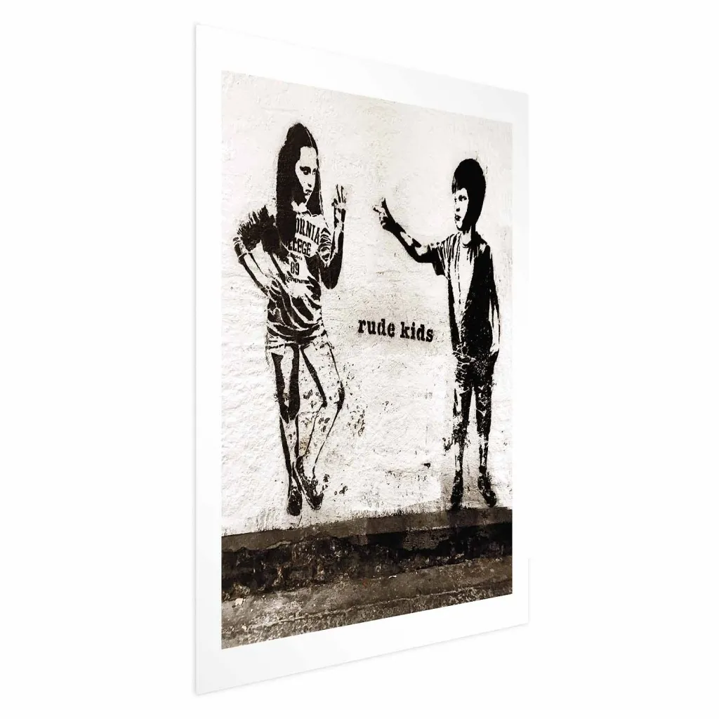 Plakat - Naughty Children 21x30 Bez okvira s margom