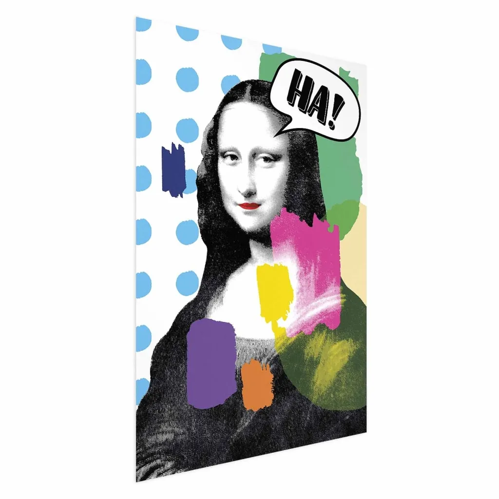 Plakat - Mona Lisa Pop-Art 21x30 Bez okvira