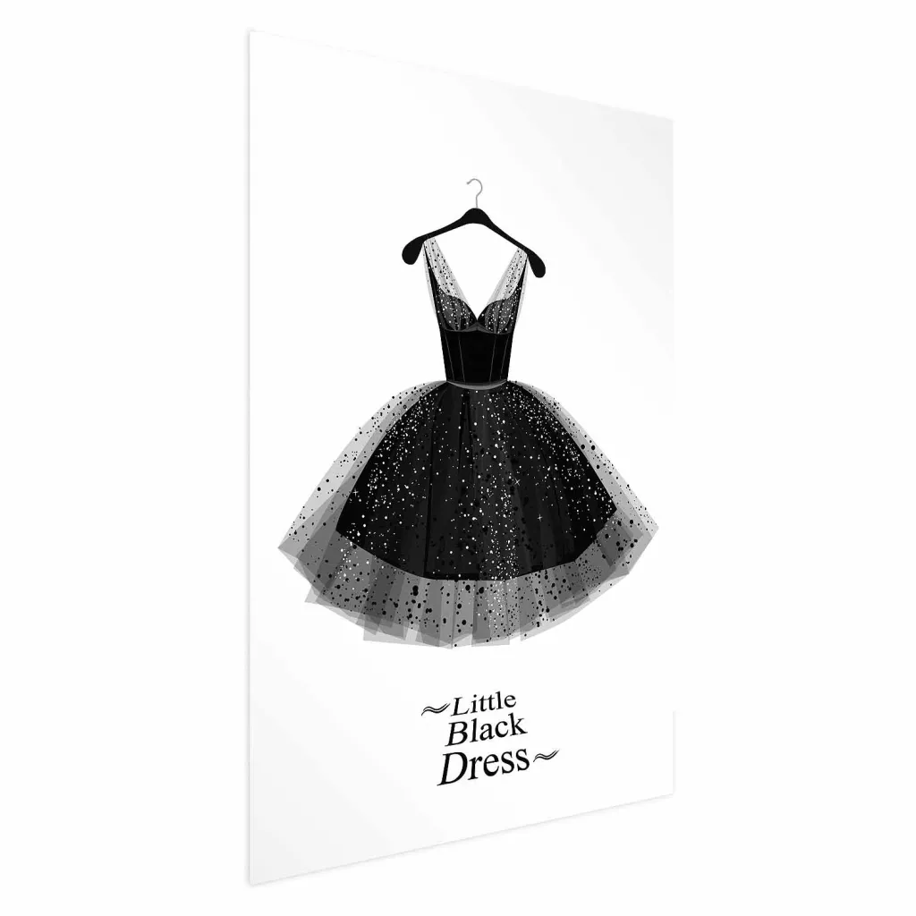 Plakat - Little Black Dress 21x30 Bez okvira