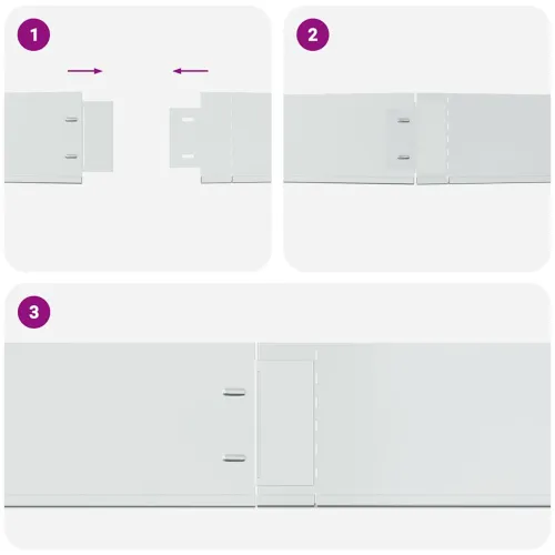 Set od 20 fleksibilnih ograda za travnjak pocinčani čelik 100 x 14 cm - 100 x 14 cm 20 Cijena