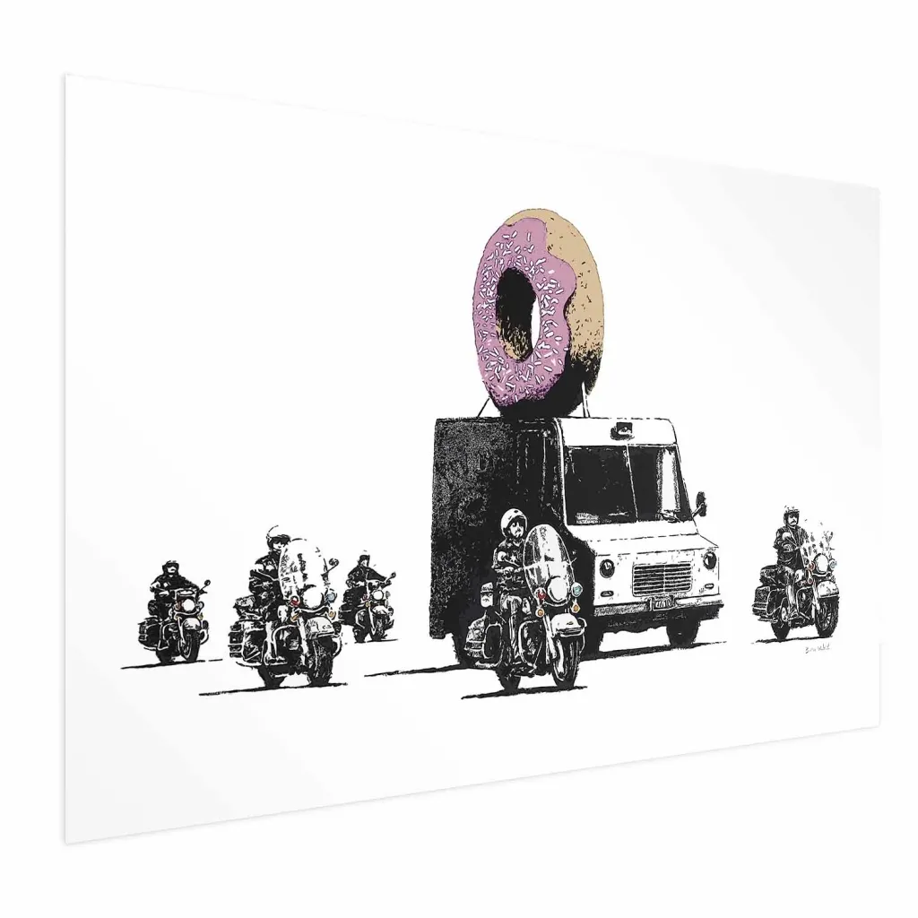 Plakat - Donut Police 30x21 Bez okvira