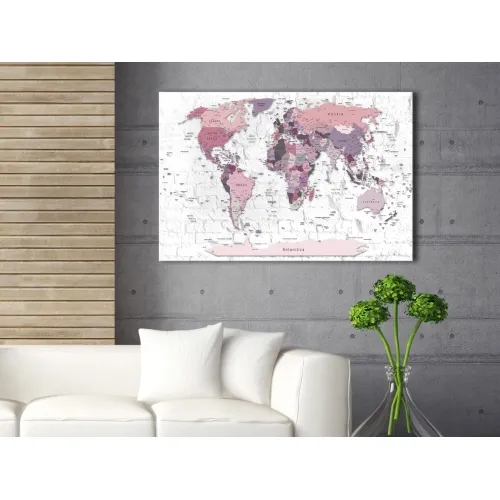 Slika na plutenoj podlozi - Pink Frontiers 60x40 Cijena
