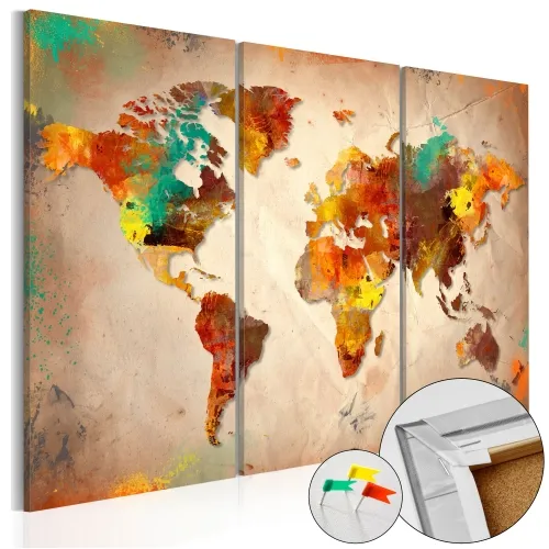 Slika na plutenoj podlozi - Painted World 60x40 Cijena