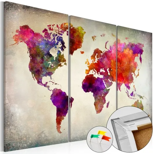 Slika na plutenoj podlozi - Mosaic of Colours 90x60 Cijena