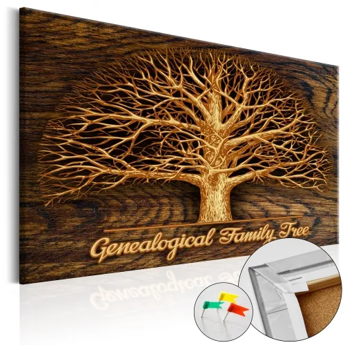 Slika na plutenoj podlozi - Family Tree [Corkboard] 120x80 Cijena