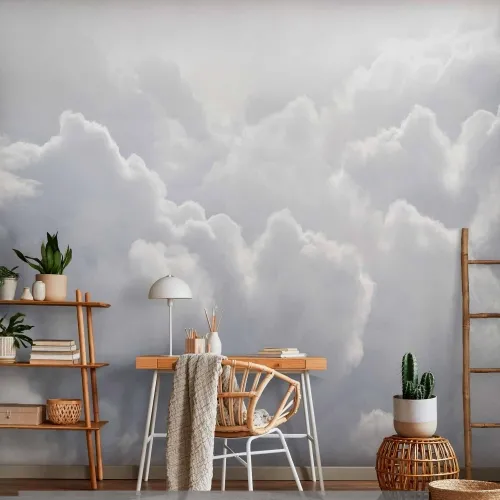 Foto tapeta - Clouds Lightness 196x140 Samoljepljiva Cijena
