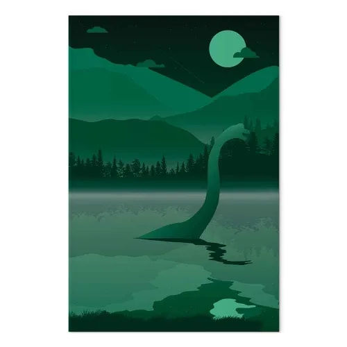 Slika - Loch Ness (1 Part) Vertical 40x60 Akustična Cijena