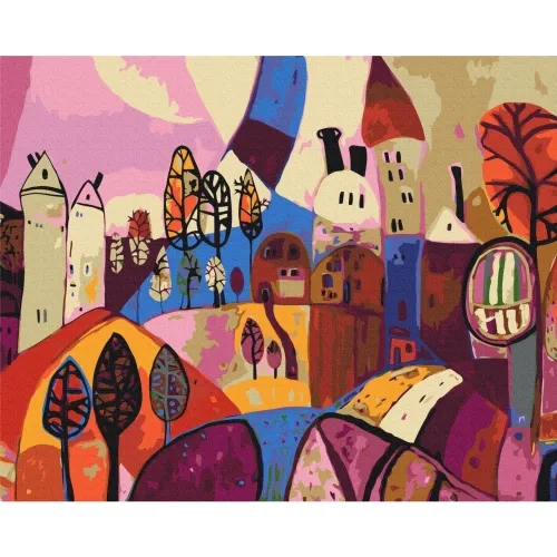 Slika za samostalno slikanje - Fairy Land 50x40 Cijena