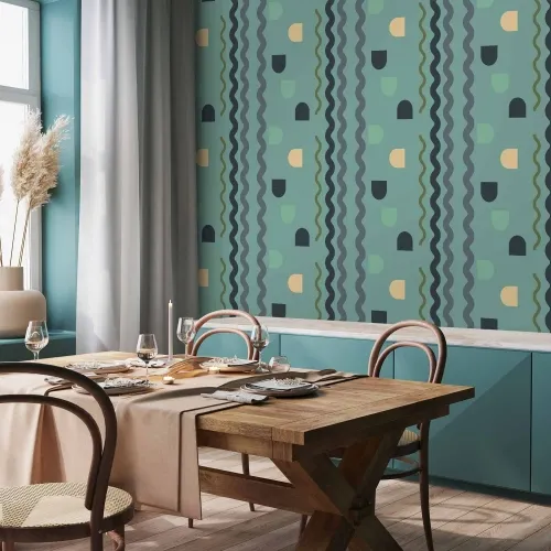 Tapeta - Mint Wave 50x1000 Vodootporna Cijena