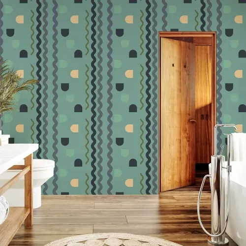 Tapeta - Mint Wave 50x1000 Vodootporna Cijena
