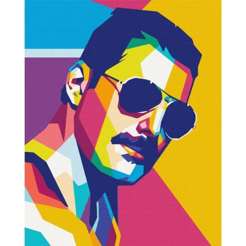 Slika za samostalno slikanje - Colourful Freddie 40x50 Cijena