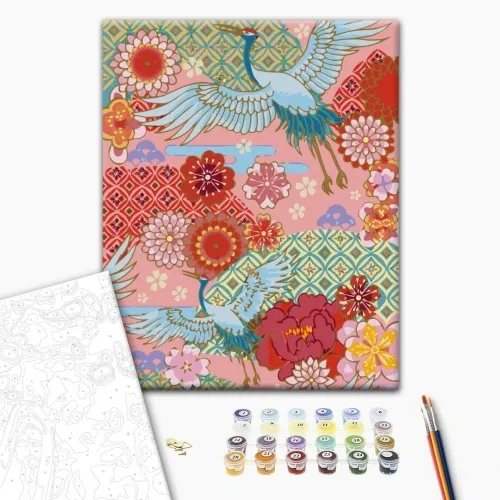 Slika za samostalno slikanje - Spring Cranes 40x50 Cijena