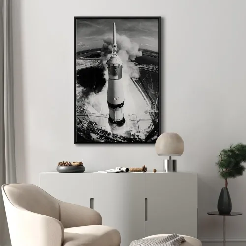 Slika - Cosmic Speed (1 Part) Vertical 60x90 U crnom drvenom okviru Cijena