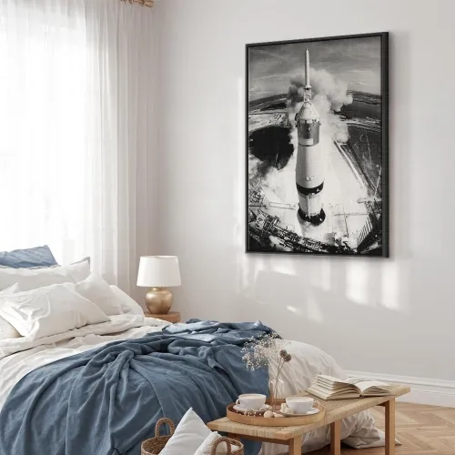 Slika - Cosmic Speed (1 Part) Vertical 60x90 U crnom drvenom okviru Cijena