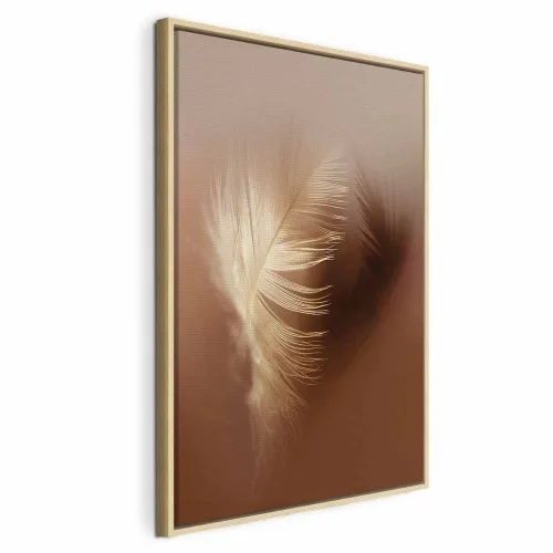 Slika - Autumn Fluff (1 Part) Vertical 60x90 U prirodnom drvenom okviru Cijena