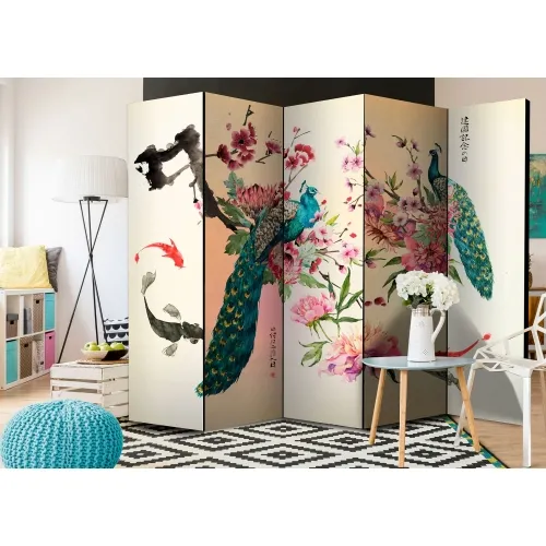 Paravan - Peacock Love II 225x172 Dvostrani Cijena