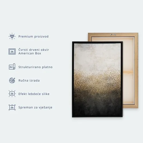 Slika - Nature Sounds (1 Part) Vertical 80x120 U crnom drvenom okviru Cijena