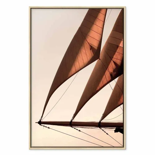 Slika - Sea Wind (1 Part) Vertical 40x60 U prirodnom drvenom okviru Cijena