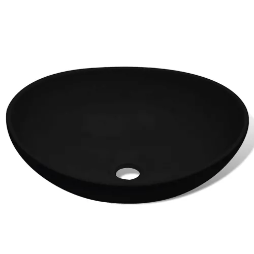 Keramički Lavabo - Umivaonik 40x33 cm Crni Cijena