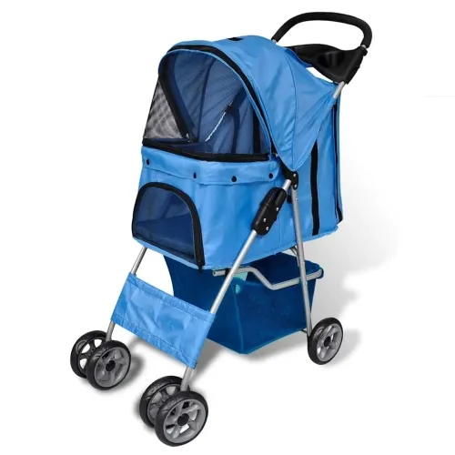Kolica za pse 15 kg plava Cijena