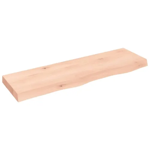 Kupaonska radna ploča 100x30x(2-6) cm netretirano masivno drvo - Prirodna 100 x 30 x 6 cm Cijena