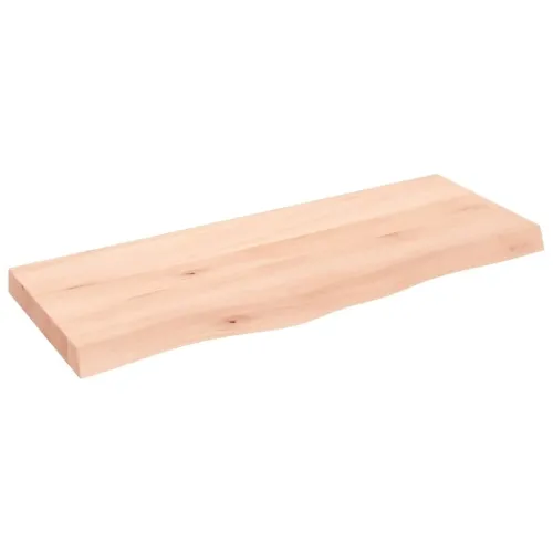 Stolna ploča 100x40x(2-6) cm od netretirane masivne hrastovine - Prirodna 100 x 40 x 6 cm Cijena