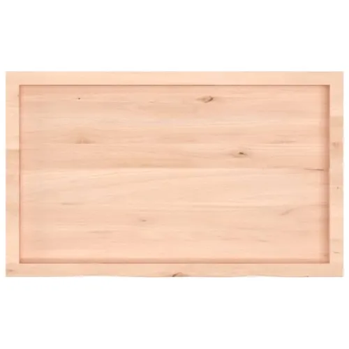 Stolna ploča 100x60x(2-4) cm od netretirane masivne hrastovine - Prirodna 100 x 60 x 4 cm Cijena