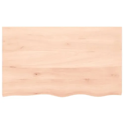 Stolna ploča 100x60x(2-4) cm od netretirane masivne hrastovine - Prirodna 100 x 60 x 4 cm Cijena