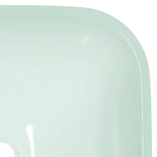 Lavabo - Umivaonik stakleni 42x42x14 cm bijeli - Bijela Cijena