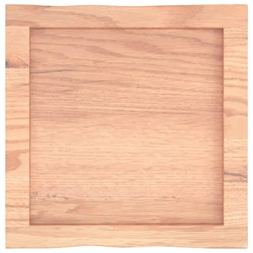 Stolna ploča svjetlosmeđa 40x40x(2-4) cm obrađena hrastovina - Svjetlosmeđa 40 x 40 x 4 cm Cijena