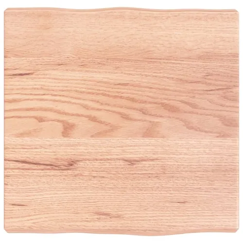 Stolna ploča svjetlosmeđa 40x40x(2-4) cm obrađena hrastovina - Svjetlosmeđa 40 x 40 x 4 cm Cijena