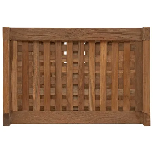 Polica za kupaonicu Prirodna 45 x 30 x 97 cm Čvrsto teak drvo - 4 police Cijena