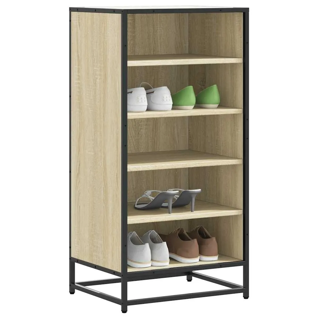 Stalak za cipele sonoma hrast 48x38x97 5 cm konstruirano drvo - Sonoma hrast