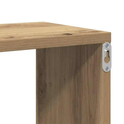 Zidna polica Artisan hrast 104x20x58,5 cm izrađeno drvo - Hrast artisan Cijena