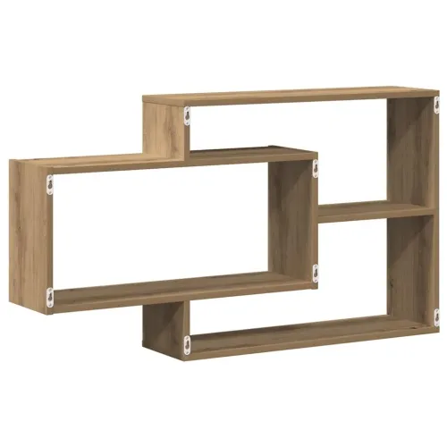 Zidna polica Artisan hrast 104x20x58,5 cm izrađeno drvo - Hrast artisan Cijena