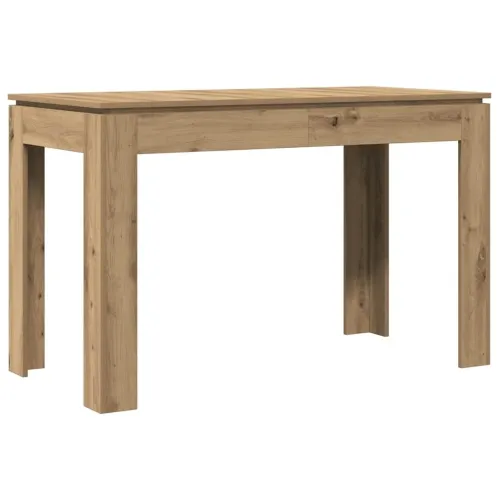 Blagovaonski stol Artisan hrast 120x60x76 cm izrađeno drvo - Hrast artisan Cijena