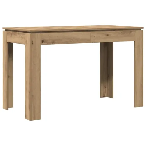 Blagovaonski stol Artisan hrast 120x60x76 cm izrađeno drvo - Hrast artisan Cijena