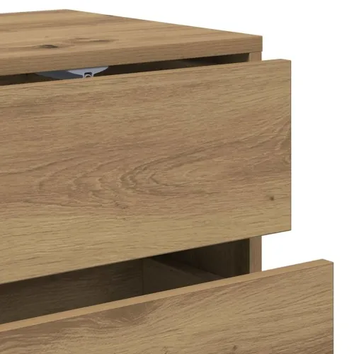 TV ormarić Artisan hrast 80x34x35,5 cm izrađeno drvo - Hrast artisan Cijena