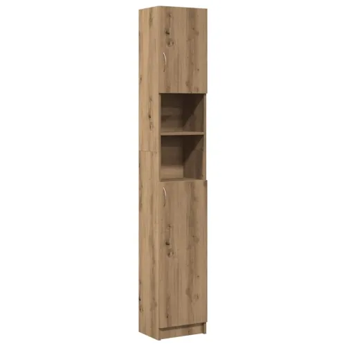 Kupaonski ormarić Artisan hrast 32x25,5x190 cm Inženjersko drvo - Artisian oak Cijena