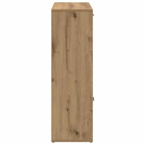 Knjižna polica Artisan hrast 90x28x90 cm izrađeno drvo - Hrast artisan Cijena
