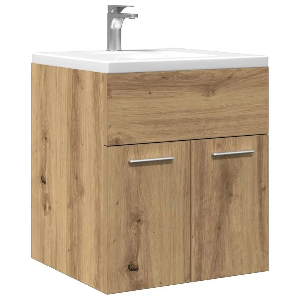 Kupaonski ormarić za Lavabo - Umivaonik Artisan hrast izrađeno drvo - Hrast artisan 41 x 38.5 x 46 cm