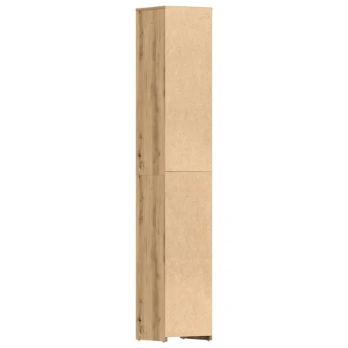 Kupaonski ormarić Artisan hrast 30x30x183,5 cm izrađeno drvo - Artisian oak S ručkom Cijena