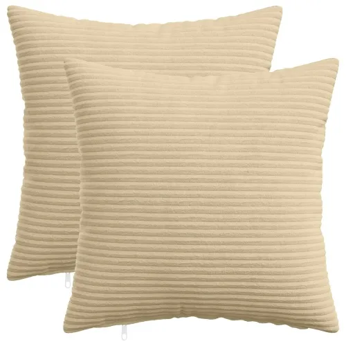 Presvlaka za jastuk 2 kom. HEERLEN Siva zelena 30 x 30 cm Kord - Siva zelena 30 x 30 cm 2 Cijena