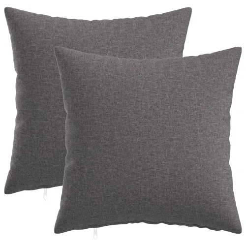 Presvlaka za jastuk 2 kom. HEERLEN Svjetlosiva 50 x 50 cm - Svjetlosiva 50 x 50 cm 2 Cijena