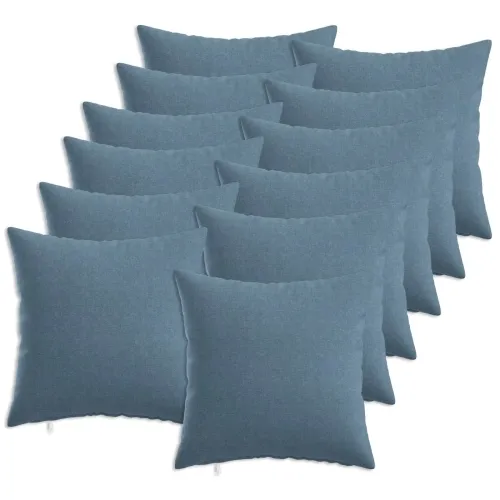 Presvlaka za jastuk 12 kom. HEERLEN Traper plava 50 x 50 cm - Trapere plave boje 50 x 50 cm 12 Cijena