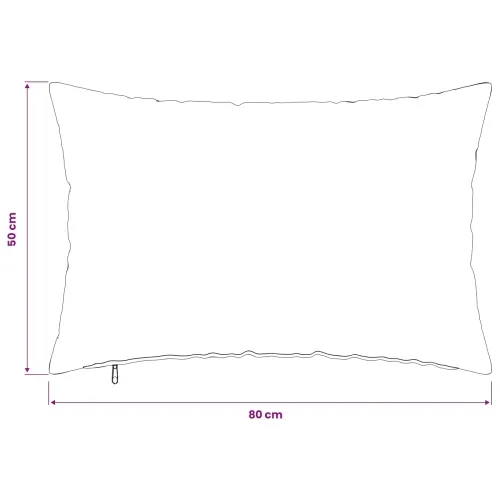 Presvlaka za jastuk 2 kom. HEERLEN Oblačnosiva 50 x 80 cm - Siva tkanina oblak 50 x 80 cm 2 Cijena